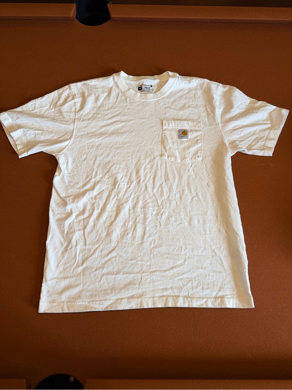 Carhartt White Short-Sleeve Pocket Tee
